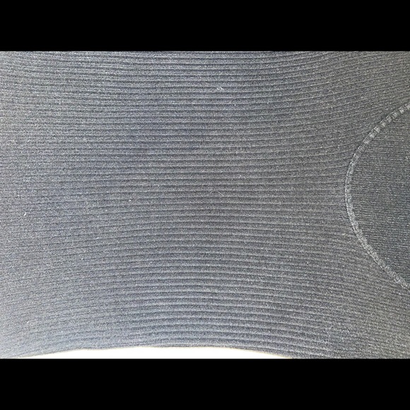 Brandy Melville fitted ribbed black long sleeve top - Picture 7 of 8